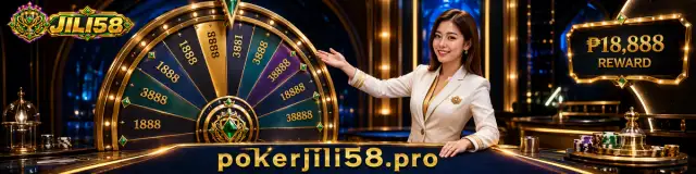 JILI58 Live Casino dealer table scene